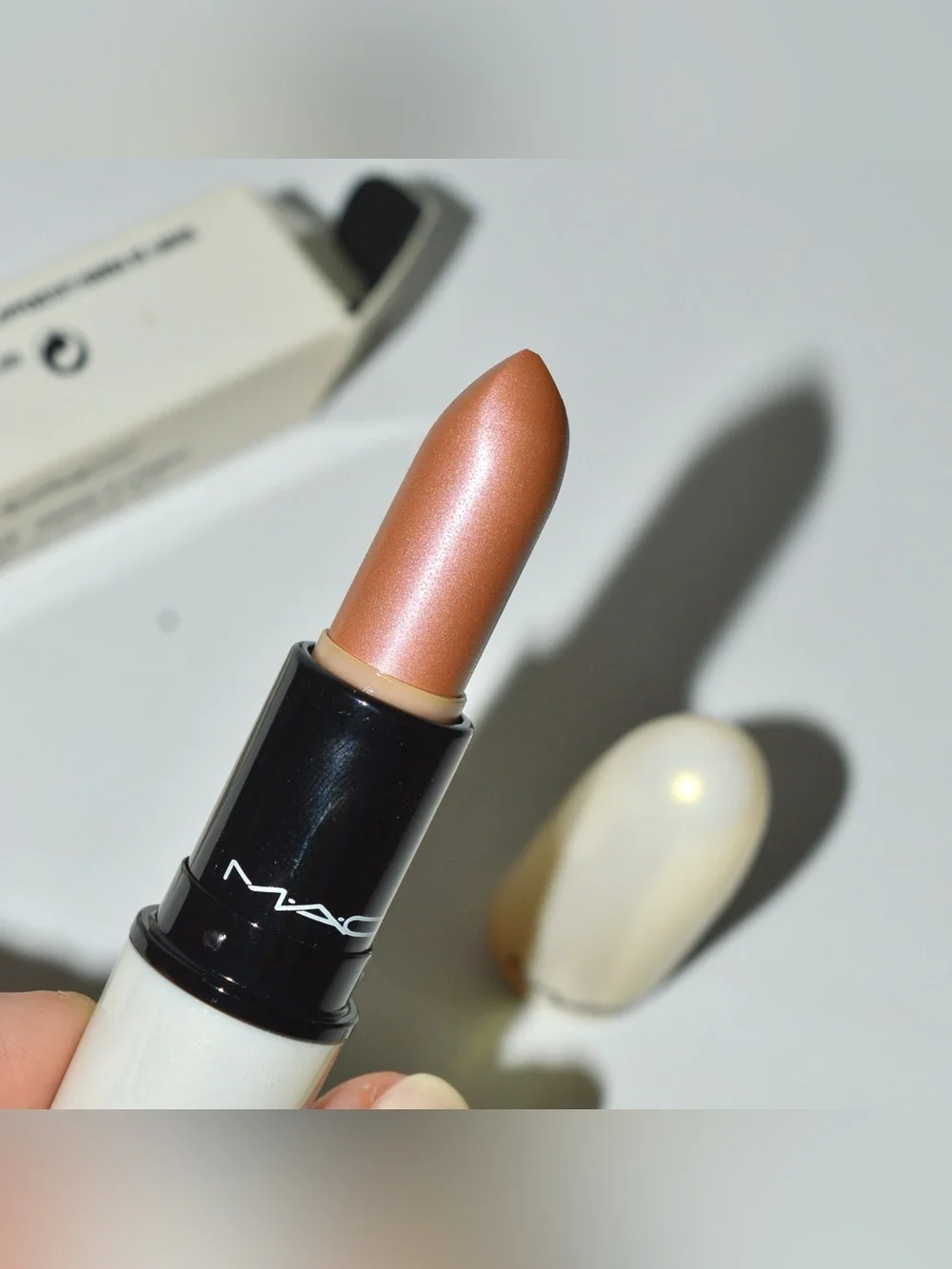 MAC Cosmetics Lipstick *HONEY MOON* Limited Edition Nude BNIB Extra Rare